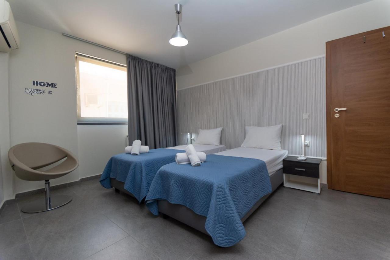 Spacious Fully Equipped 3Bd 2Bath Apt In The Heart Of City With Balconies Ac And Fast Wifi #1 Heraclión Exterior foto
